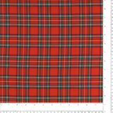 Tartan de Bambou - LORNA - 001 - Rouge