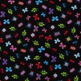 Henry Glass - Coton Imprimée - &lt;CHEERFUL AND COLORFUL&gt; - 005 - Noir