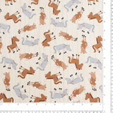 Studio E - Printed Cotton - FARM-TASTIC FRIENDS - 004 - Cream