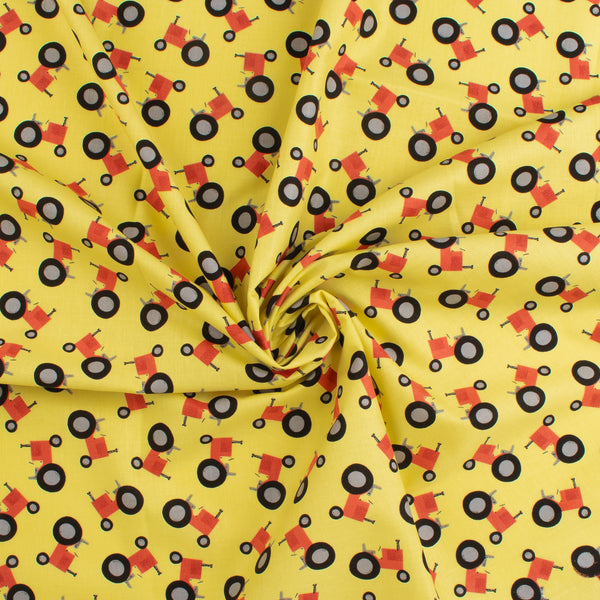 Studio E - Printed Cotton - FARM-TASTIC FRIENDS - 010 - Yellow