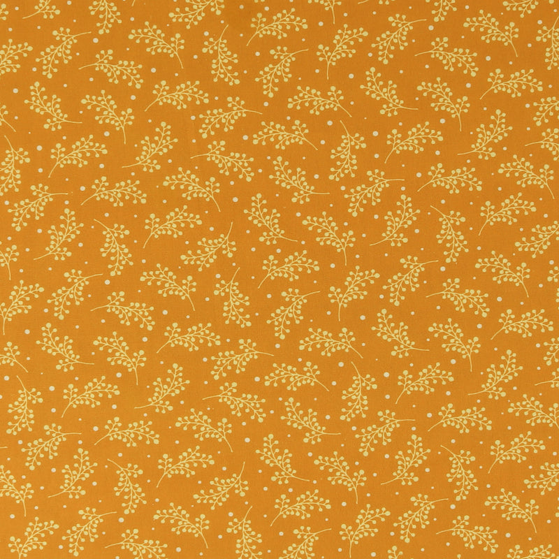 Printed Cotton - GLORIANA GARDEN - 005 - Mango