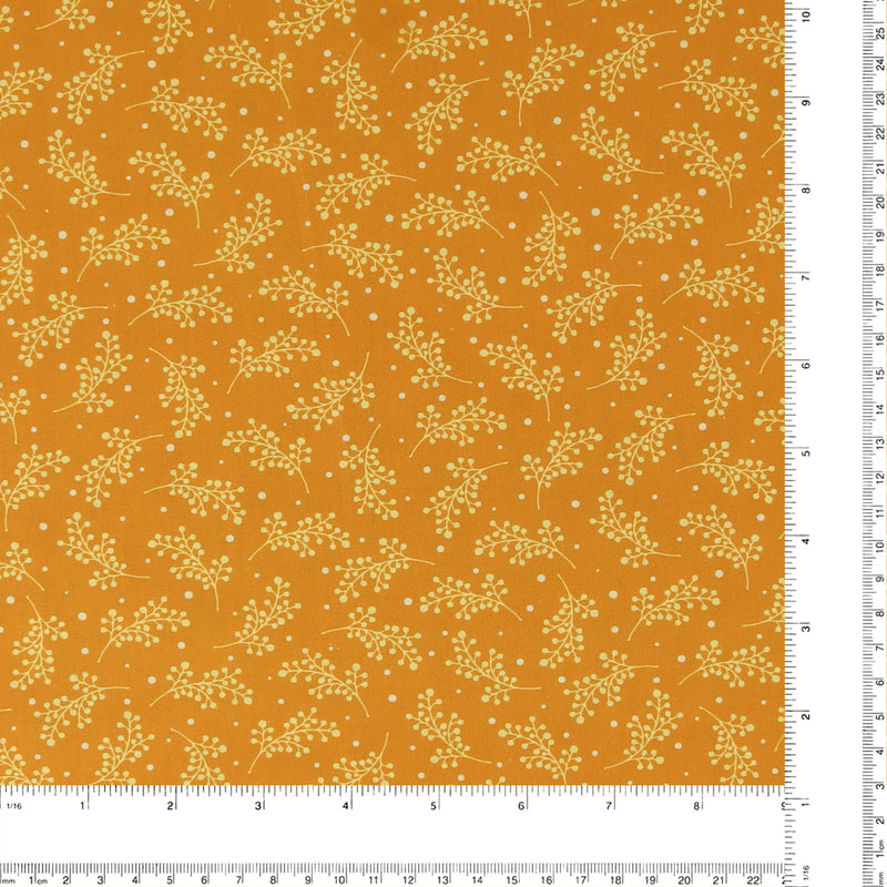 Printed Cotton - GLORIANA GARDEN - 005 - Mango