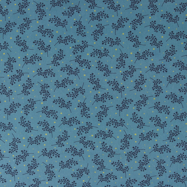 Printed Cotton - GLORIANA GARDEN - 006 - Blue