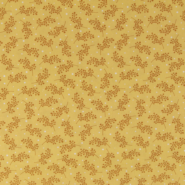 Printed Cotton - GLORIANA GARDEN - 008 - Marigold