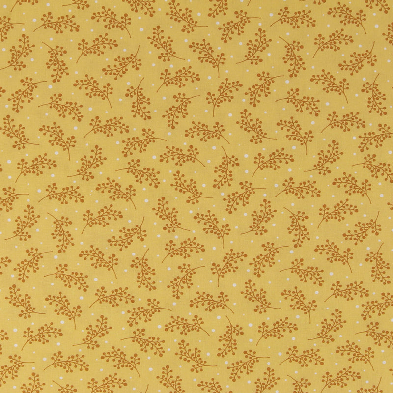 Printed Cotton - GLORIANA GARDEN - 008 - Marigold