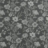 Printed Cotton - GLORIANA GARDEN - 010 - Pewter