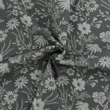 Printed Cotton - GLORIANA GARDEN - 010 - Pewter