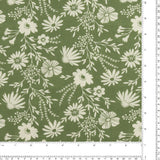 Printed Cotton - GLORIANA GARDEN - 011 - Moss