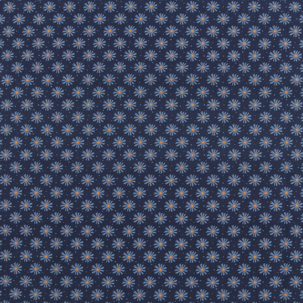 Printed Cotton - GLORIANA GARDEN - 014 - Navy