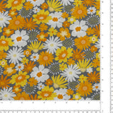 Printed Cotton - GLORIANA GARDEN - 016 - Pewter