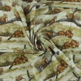 Printed Cotton - GREAT OUTDOORS - 006 - Brown