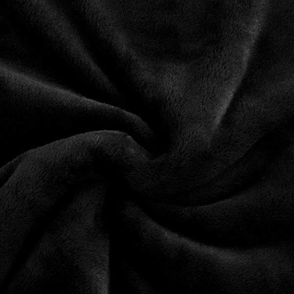 Chenille Velour - ULTRA - 001 - Black