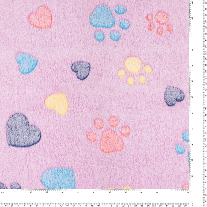 Printed Burnout Chenille - HONEY BUNNY - 009