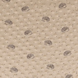 Micro Chenille Alvéolée imprimée - POINT HÉRISSON - 002 - Tan