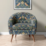 Home Decor Fabric - William Morris - Strawberry Thief - Blue