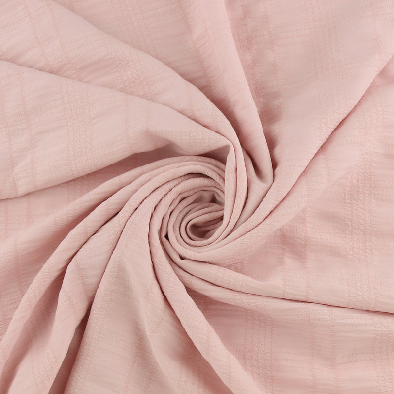 Puckered texture - HAWAII - 004 - Light Pink