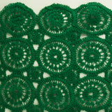 Crochet Lace - PALMA - 001 - Green