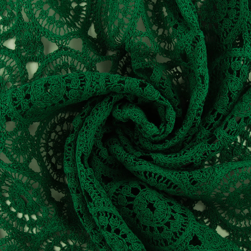 Crochet Lace - PALMA - 001 - Green