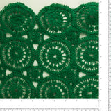 Crochet Lace - PALMA - 001 - Green