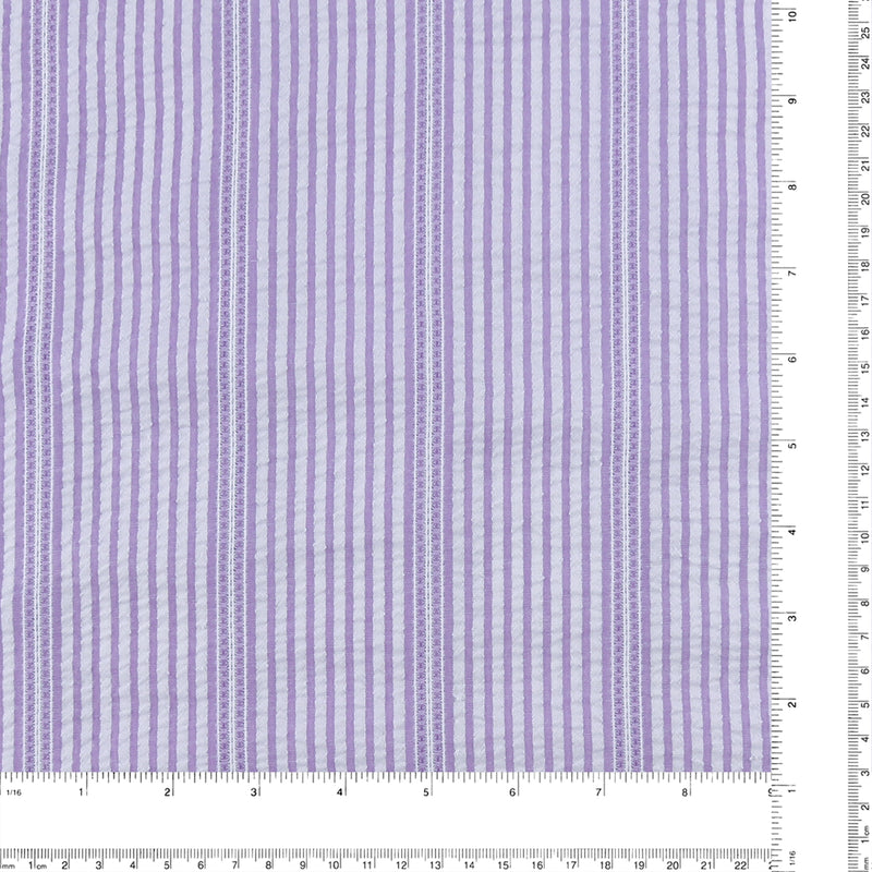 Mini Stripe Jacquard - DAISY - 002 - Lavander