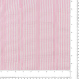Mini Stripe Jacquard - DAISY - 003 - Light Pink