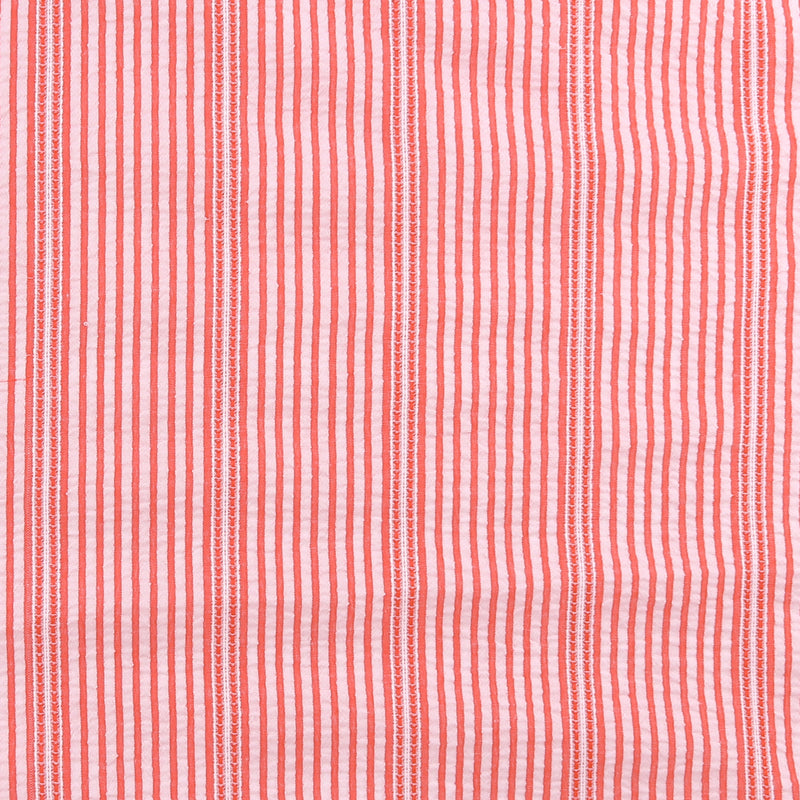 Mini Stripe Jacquard - DAISY - 005 - Red