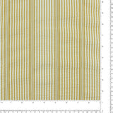 Mini Stripe Jacquard - DAISY - 006 - Golden Wheat