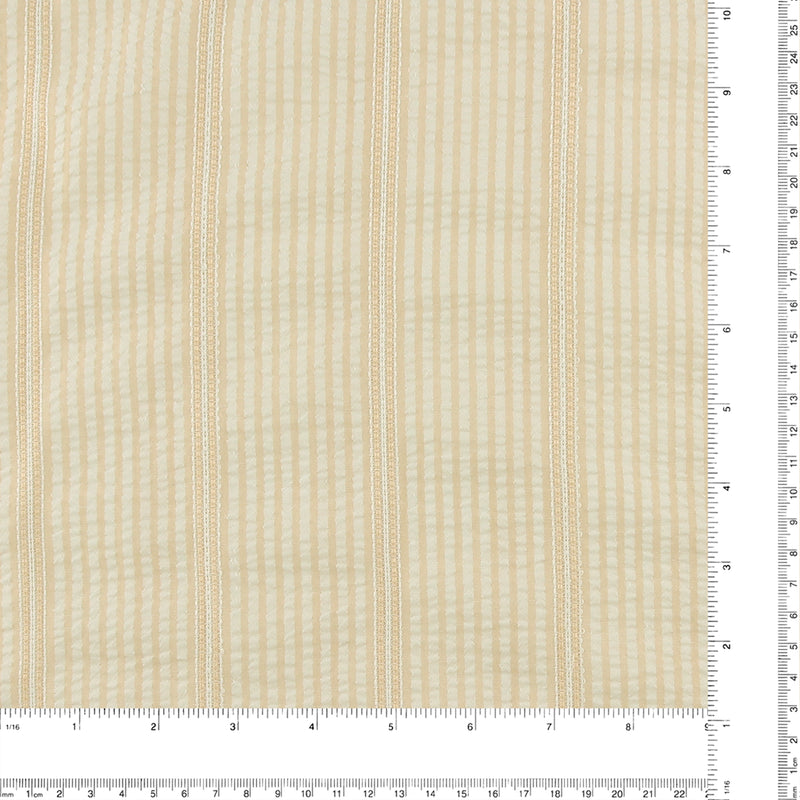 Mini Stripe Jacquard - DAISY - 008 - Butter