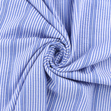 Mini Stripe Jacquard - DAISY - 009 - Blue