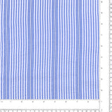 Mini Stripe Jacquard - DAISY - 009 - Blue