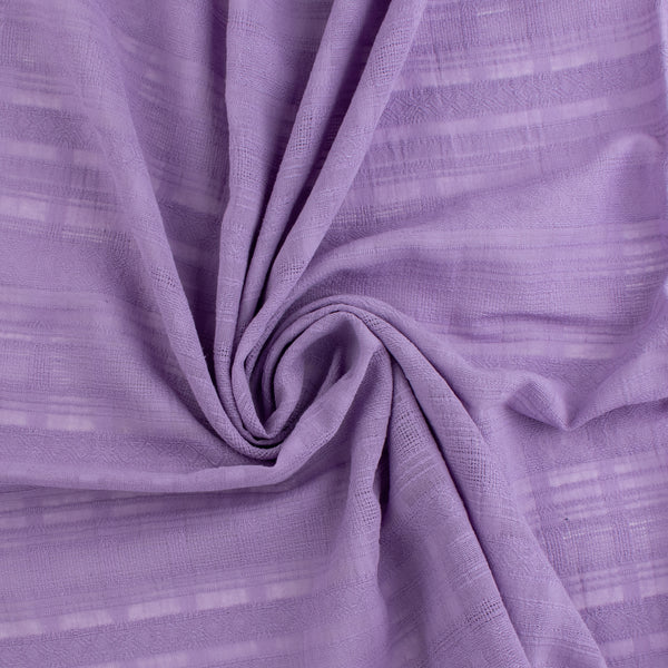 Solid cotton dobby - DAISY - 002 - Lavender