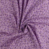 Printed cotton dobby - DAISY - 005 - Lavender