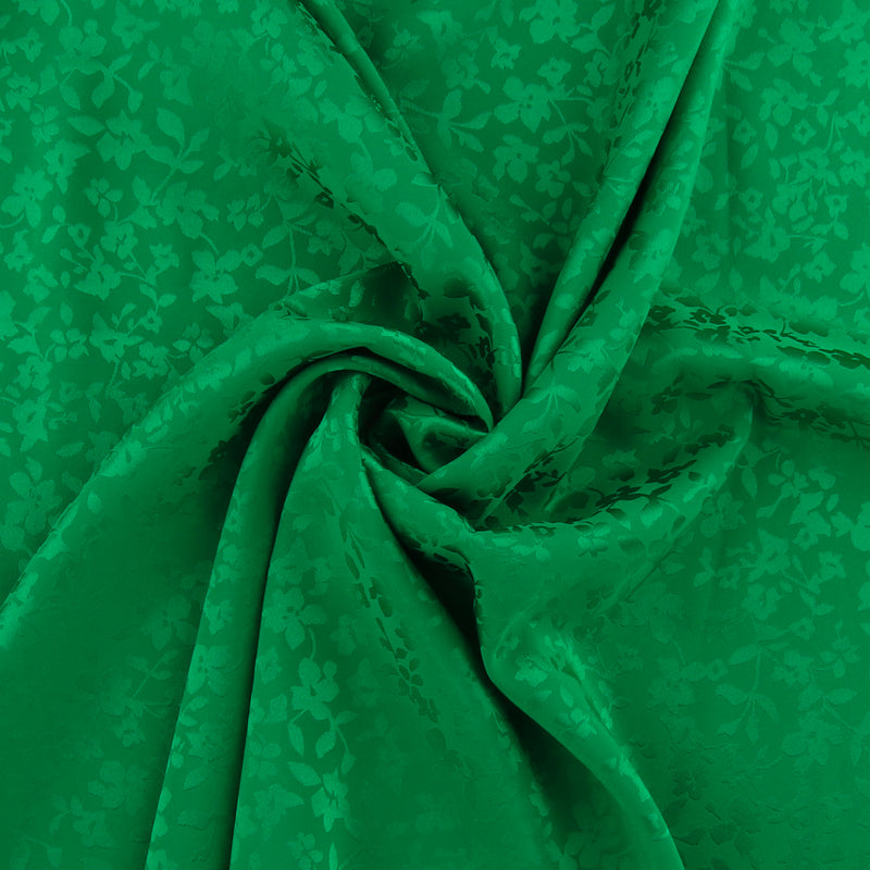 Jacquard Satin - BAIKAL - 002 - Green