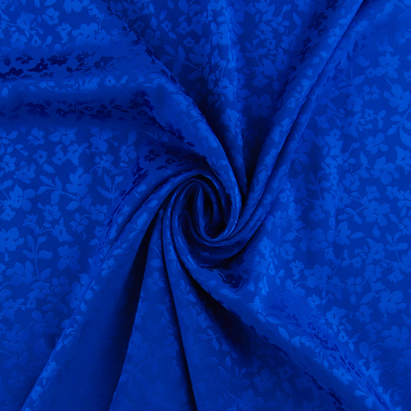 Jacquard Satin - BAIKAL - 003 - Blue