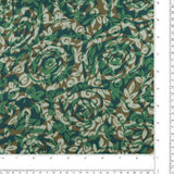 Printed Satin - TESSA - 001 - Green