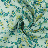 Printed polyester - TESSA - 004 - Seafoam