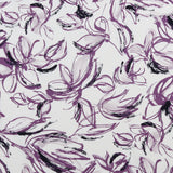 Printed polyester - TESSA - 005 - Mauve
