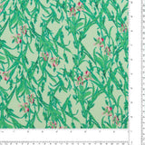 Printed polyester - TESSA - 015 - Light Green