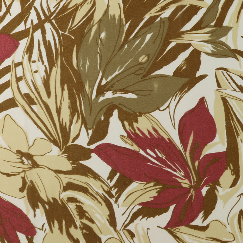 Printed Chiffon - TESSA - 020 - Brown