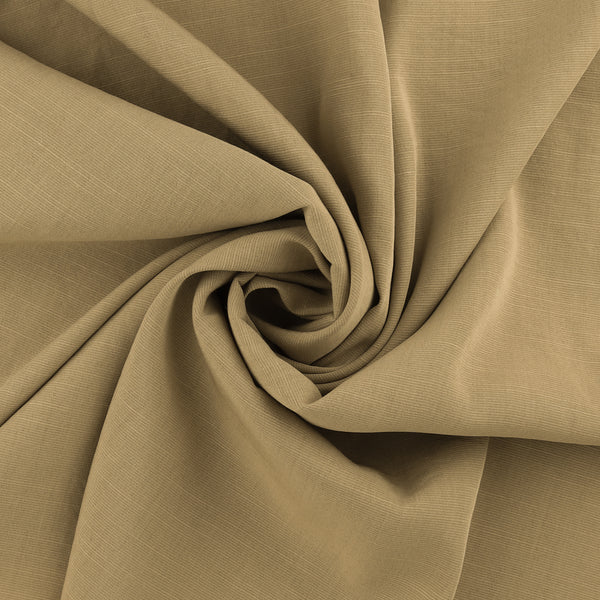 Solid twill slub - MAYA - 010 - Camel