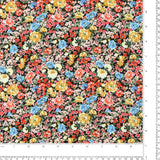 Printed Rayon - ALESSIA - 032 - Black