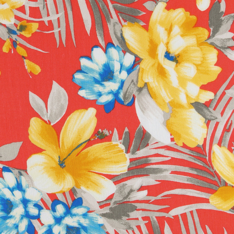 Printed Rayon - ALESSIA - 038 - Coral