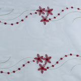 Embroidered Organza - CHARLOTTE - 001 - Light Blue