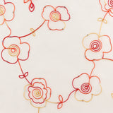 Embroidered Organza - CHARLOTTE - 003 - White