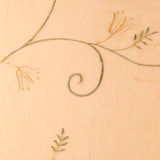 Embroidered Organza - CHARLOTTE - 018 - Peach