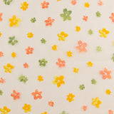 Printed Burnout Organza - JACQUELINE - 005 - Yellow