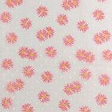 Printed Burnout Organza - JACQUELINE - 016 - Pink