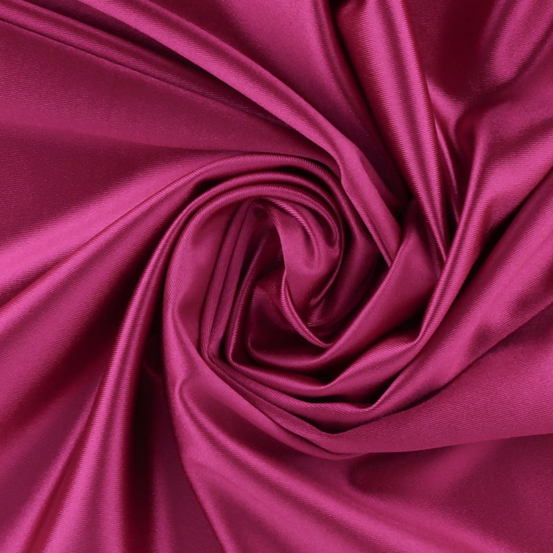 Solid Satin Knit - PROM - 006 - Magenta