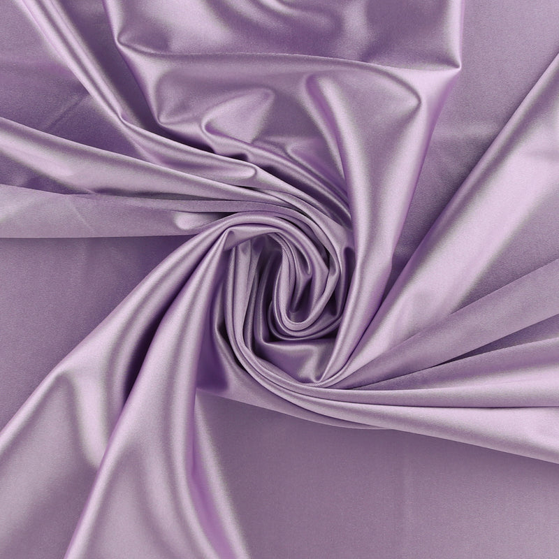 Solid Satin Knit - PROM - 010 - Lilac