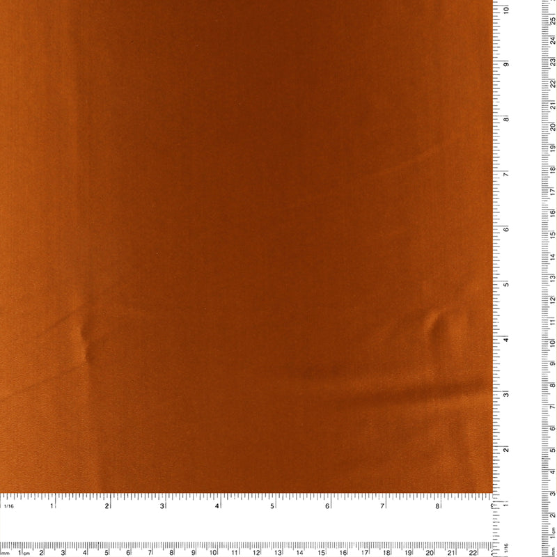 Solid Satin Knit - PROM - 012 - Orange